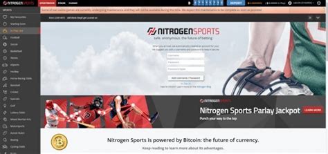nitrogen sportsbook|Nitrogen Sports Review .